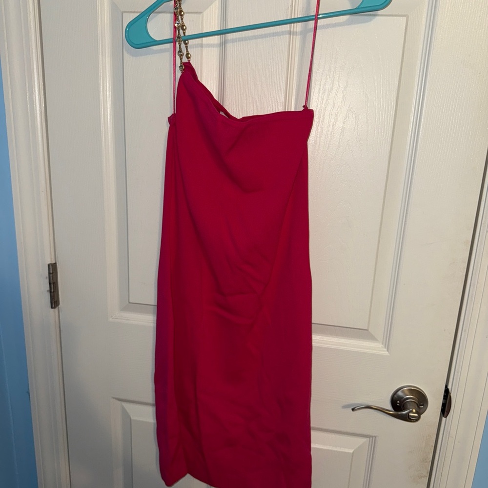 House of Harlow 1960 Strapless Pink Dress